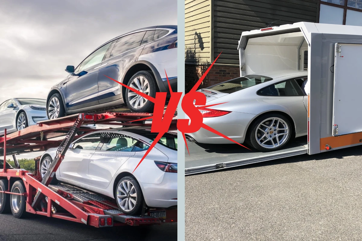 Open vs Enclosed Car Transport